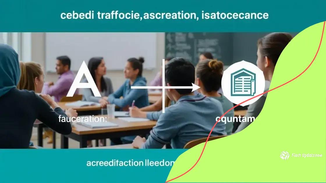 How accreditation affects university programs