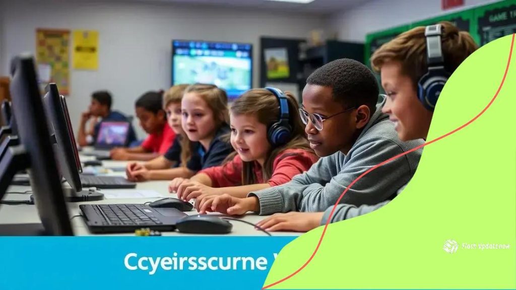 Gamified cybersecurity workshops for middle school students