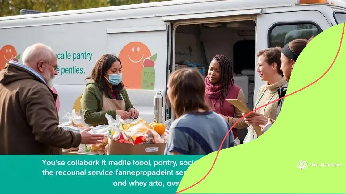 Partnerships with social service agencies